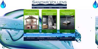 webdesign en seo Sanitair Vollens