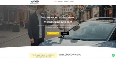 webdesign en seo auto verkopen