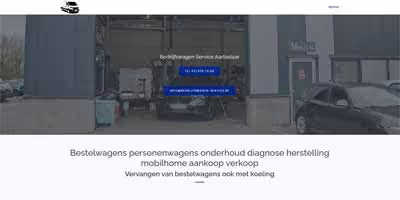 webdesign en seo bedrijfswagen service