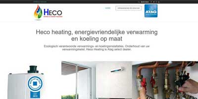 webdesign en seo Heco Heating