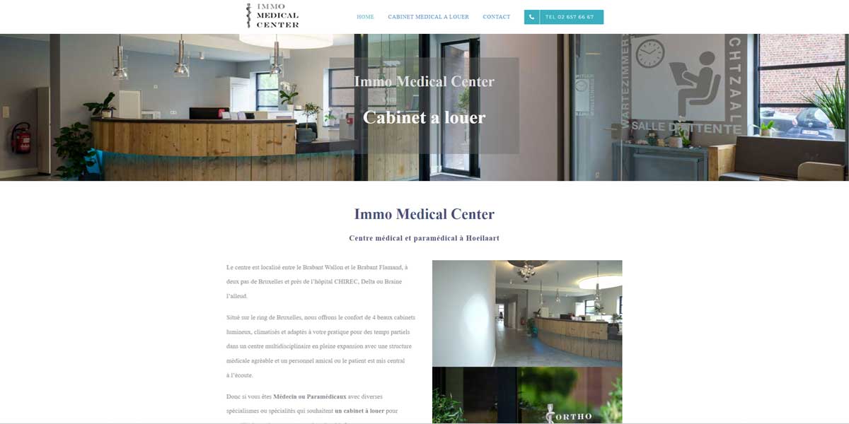Websiteproject immo-medical-center