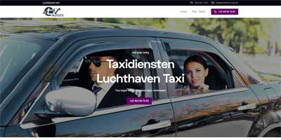 webdesign en seo Luchthaven Taxi