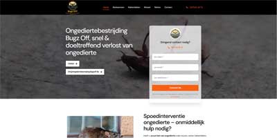 webdesign en seo ongediertebestrijding Bugzoff