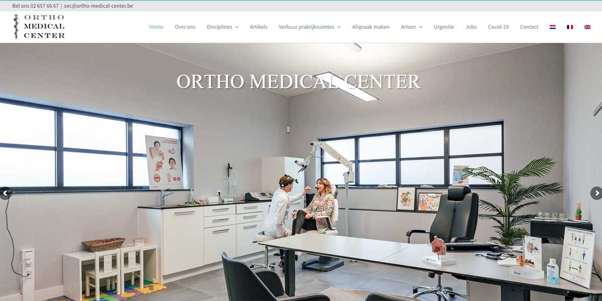 Websiteproject ortho-medical-center