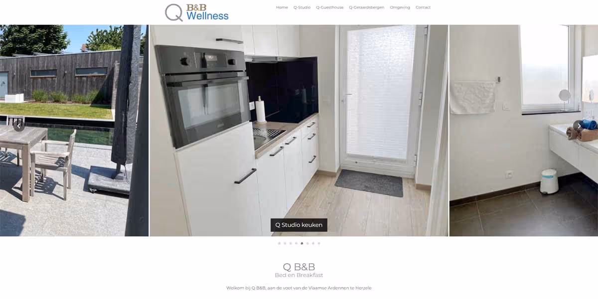 Websiteproject qbnb
