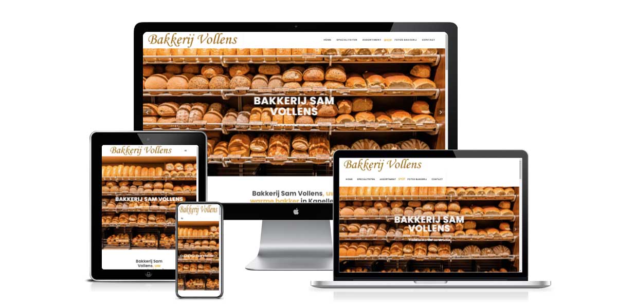 webdesign en seo bakkerij vollens