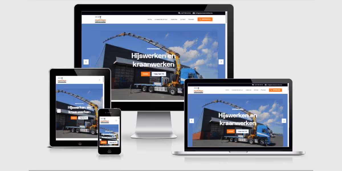 webdesign Dcs kraanwerken