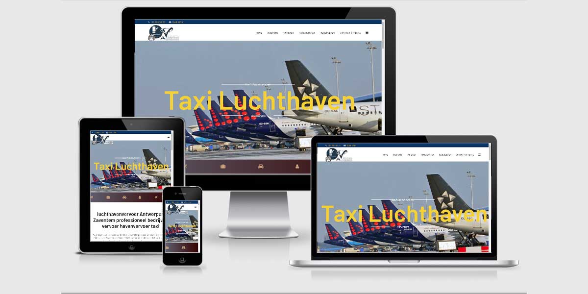 webdesign Luchthavenvervoer Antwerpen