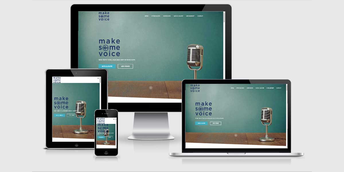 webdesign Make Some Voice