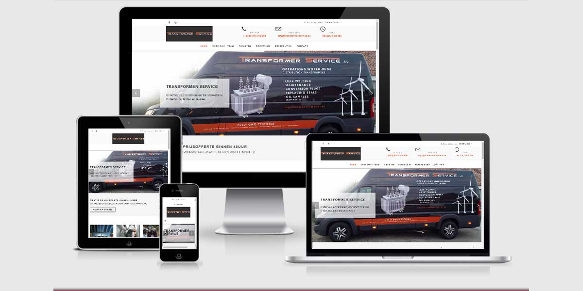 webdesign Transformer service