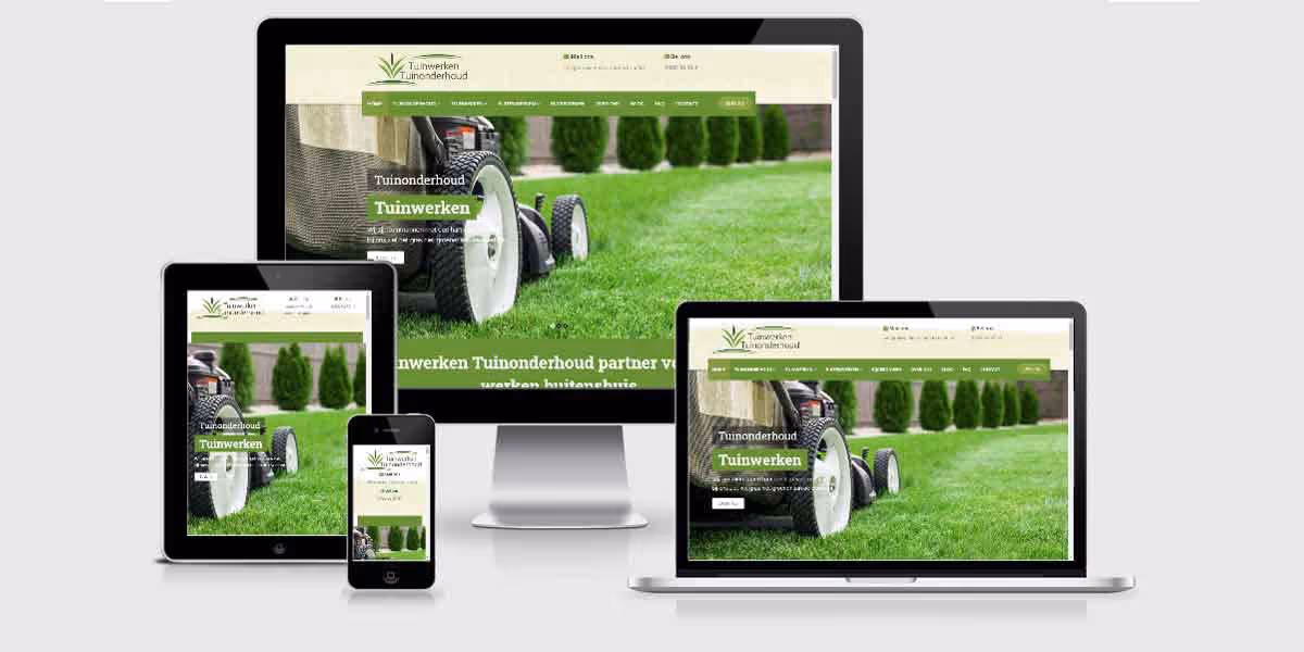 webdesign Tuinwerken Tuinonderhoud