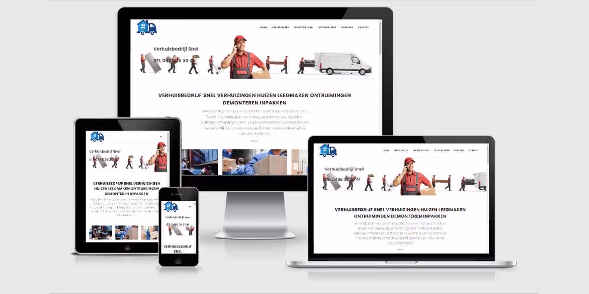 webdesign Verhuizingen