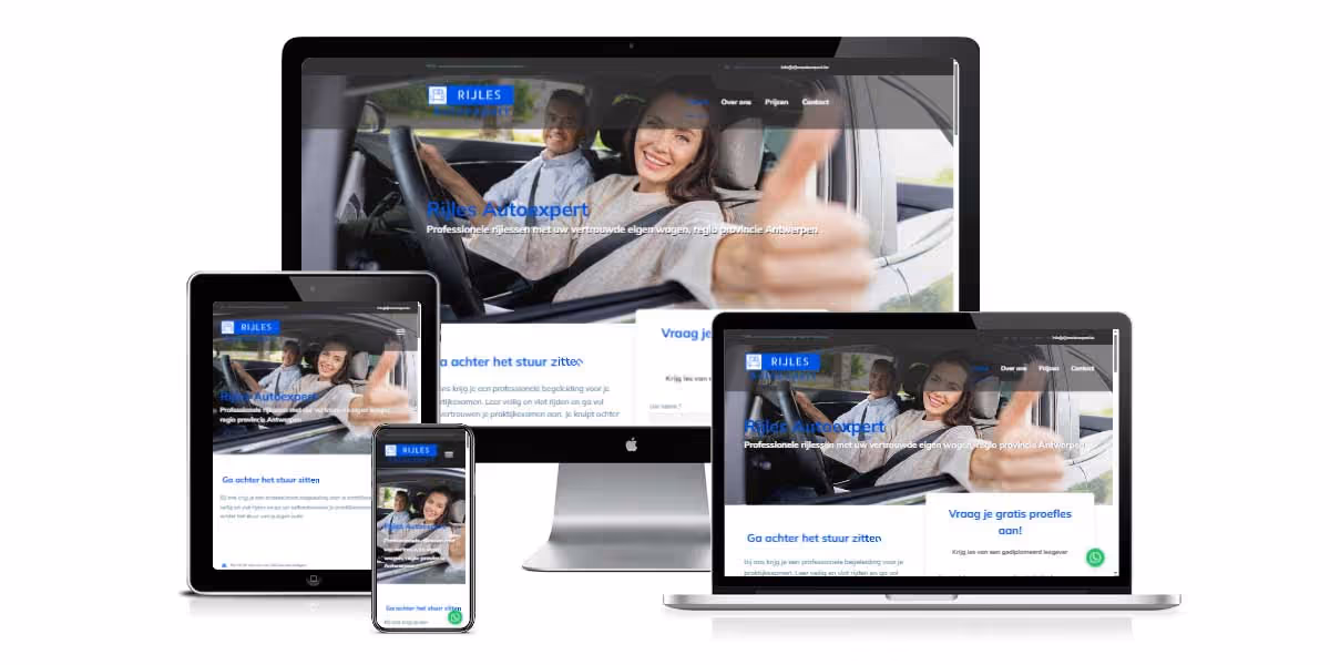 webdesign rijlesautoexpert