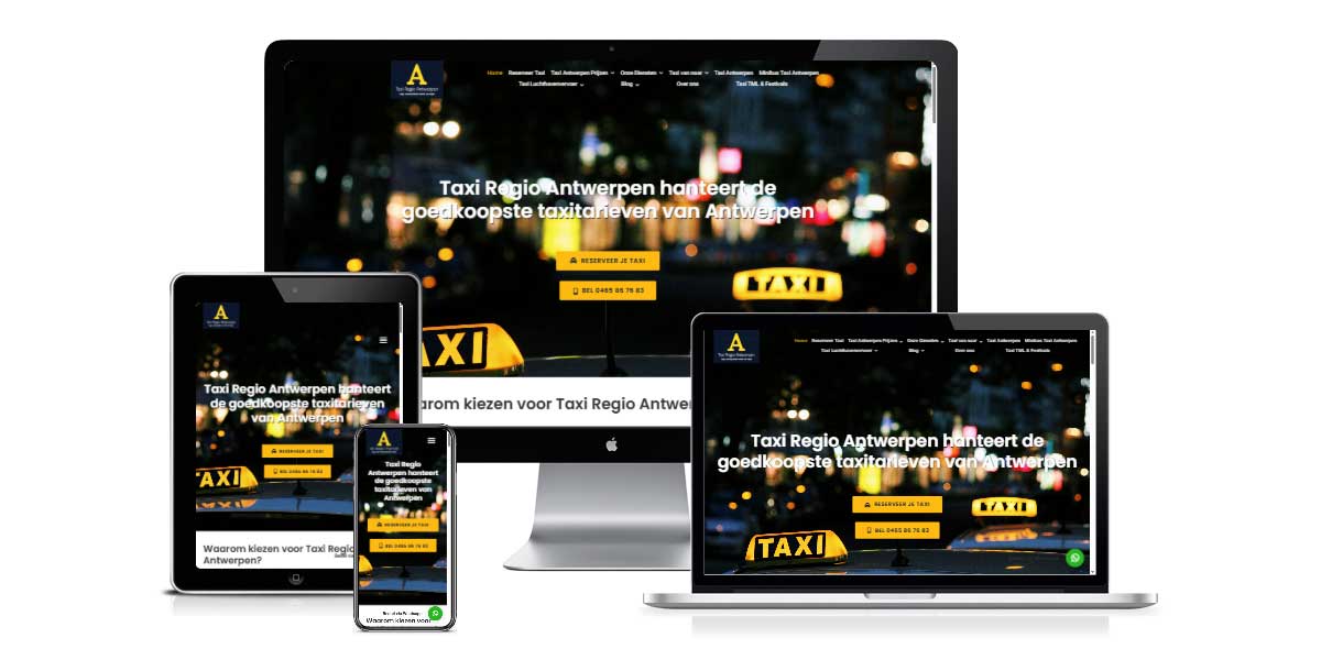 webdesign Taxiregioantwerpen